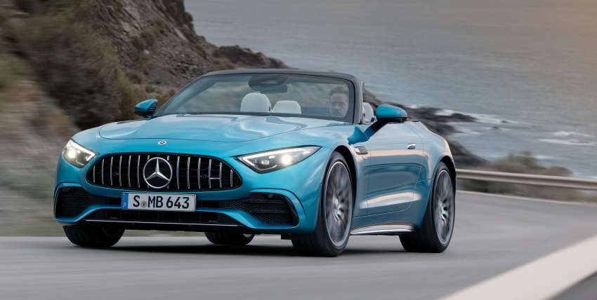 2022 Mercedes-AMG SL43 debuts with 381 PS, 480 Nm – 2.0L four-cylinder with F1-derived electric turbo 1440442
