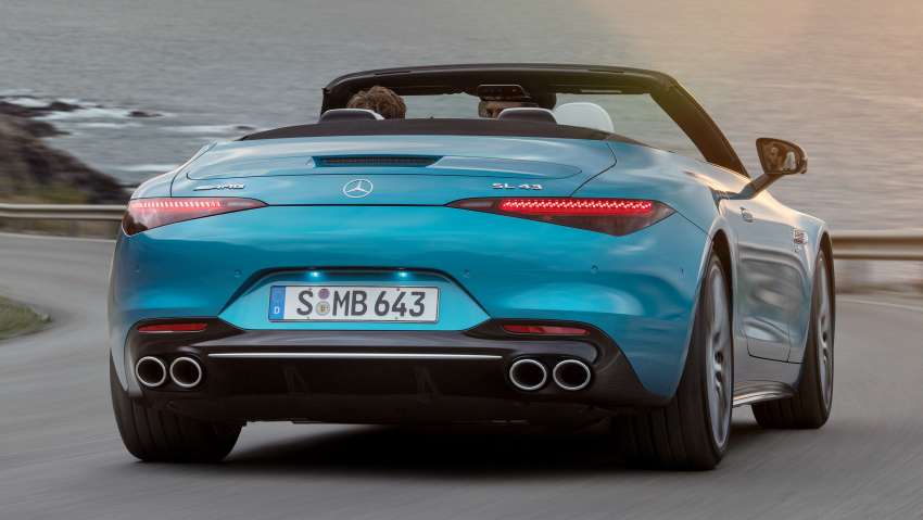 2022 Mercedes-AMG SL43 debuts with 381 PS, 480 Nm – 2.0L four-cylinder with F1-derived electric turbo 1440443