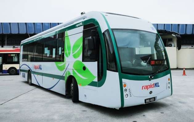 Rapid KL electric bus trial – EVs on 2 routes, 3 months