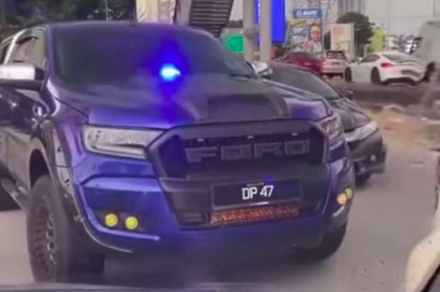 Police warn against use of strobe lights on private vehicles – punishable by RM2,000 fine, six months jail