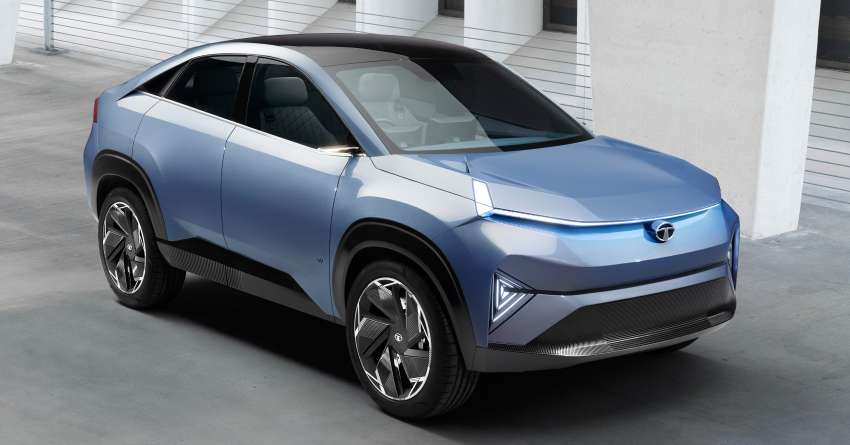 Tata Curvv concept debuts in India – previews new EV crossover due to launch by 2024; ICE versions later 1441453