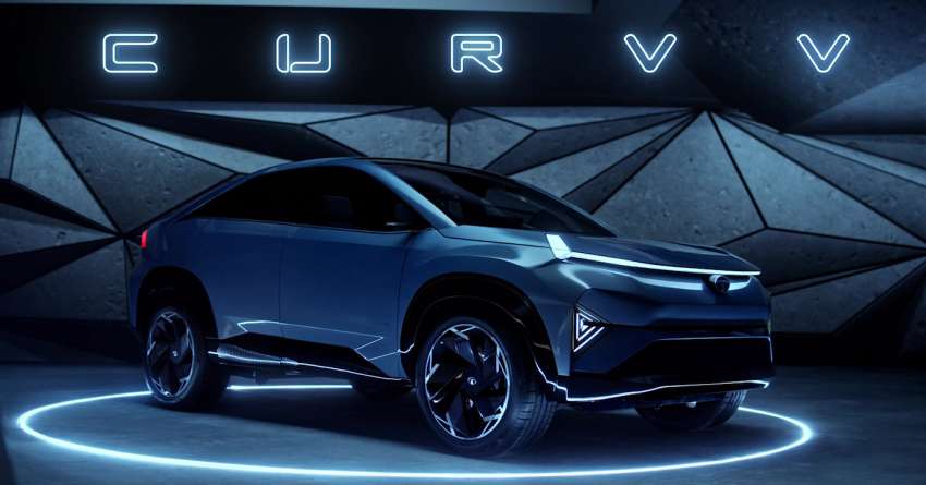 Tata Curvv concept debuts in India – previews new EV crossover due to launch by 2024; ICE versions later 1441477