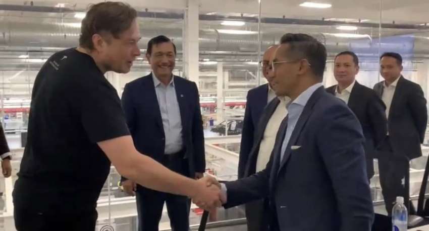 Indonesia restarts talks with Tesla’s Elon Musk on electric vehicle and battery plant during minister visit Image #1449682