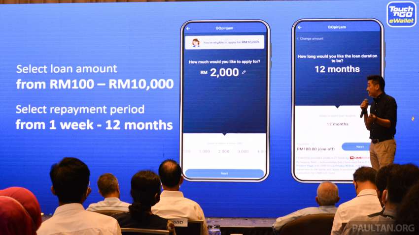 Touch ‘n Go GOpinjam launched in Malaysia – digital personal loans through eWallet app; backed by CIMB 1438862