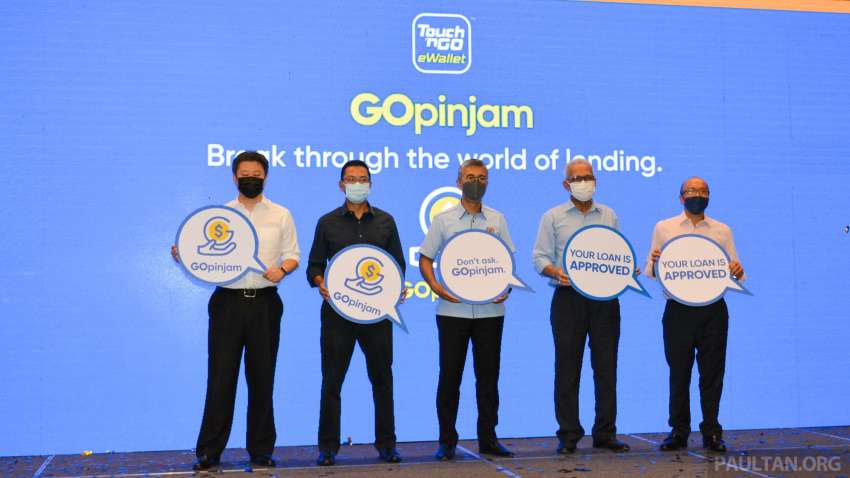 Touch ‘n Go GOpinjam launched in Malaysia – digital personal loans through eWallet app; backed by CIMB 1438867