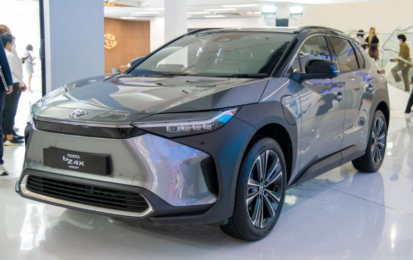 Toyota bZ4X electric SUV shown in Thailand in RHD form – on sale end-2022, to be priced under RM250k 1450560