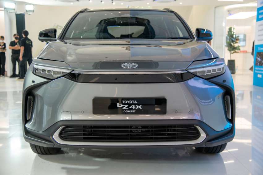 Toyota bZ4X electric SUV shown in Thailand in RHD form – on sale end-2022, to be priced under RM250k 1450564