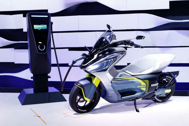Yamaha E01 electric scooter to be tested in Malaysia – sized like NMax, 125 cc class, up to 100 km range