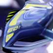 Yamaha E01 e-scooter on display in IIMS Indonesia