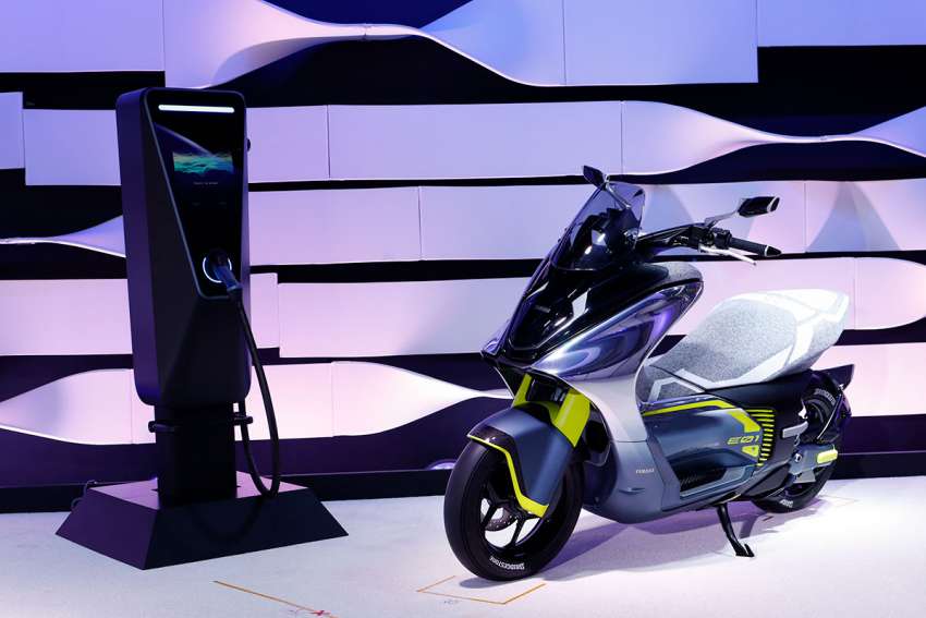 Yamaha E01 electric scooter to be tested in Malaysia – sized like NMax, 125 cc class, up to 100 km range 1447333