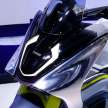 Yamaha E01 e-scooter on display in IIMS Indonesia