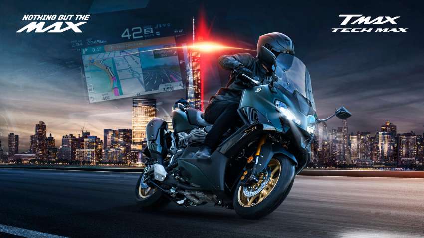 Yamaha TMax Tech Max 2022 terima peningkatan – panel badan serba baru, kelengkapan lebih canggih 1445938