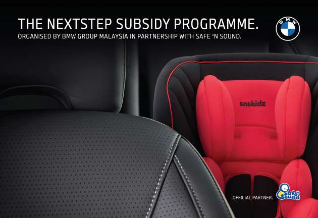 BMW Malaysia NEXTStep child car seat programme – B40 households can register for fully subsidised seats