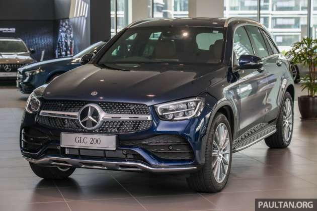 Mercedes-Benz GLC 2022 di M’sia -facelift X253 dapat warna baharu Spectral Blue, gantikan Cavansite Blue
