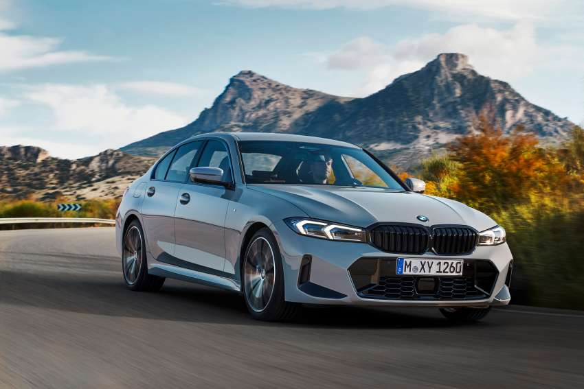 2022 BMW 3 Series facelift debuts – G20 LCI gets new headlamps, grille; widescreen display for interior Image #1455714