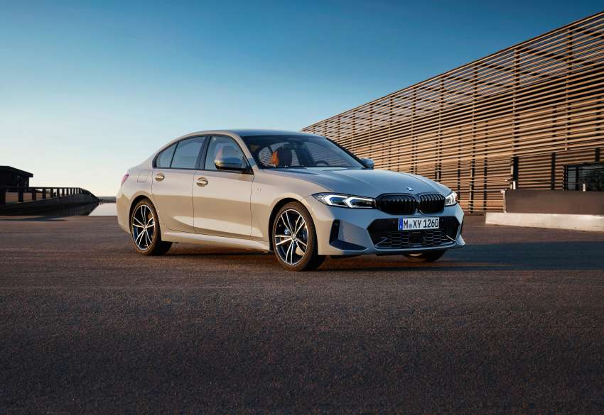 2022 BMW 3 Series facelift debuts – G20 LCI gets new headlamps, grille; widescreen display for interior 1455748
