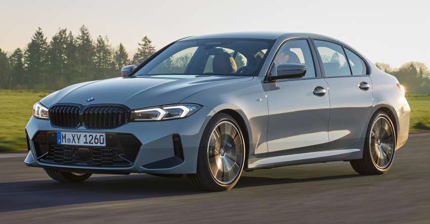 2022 BMW 3 Series facelift debuts – G20 LCI gets new headlamps, grille; widescreen display for interior 1455754