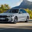 2022 BMW 3 Series facelift debuts – G20 LCI gets new headlamps, grille; widescreen display for interior