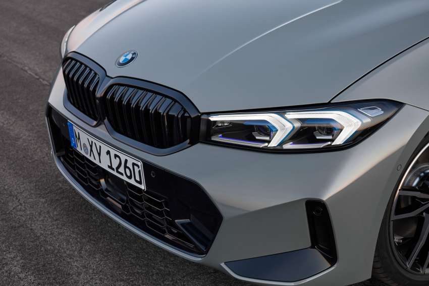 2022 BMW 3 Series facelift debuts – G20 LCI gets new headlamps, grille; widescreen display for interior Image #1455763