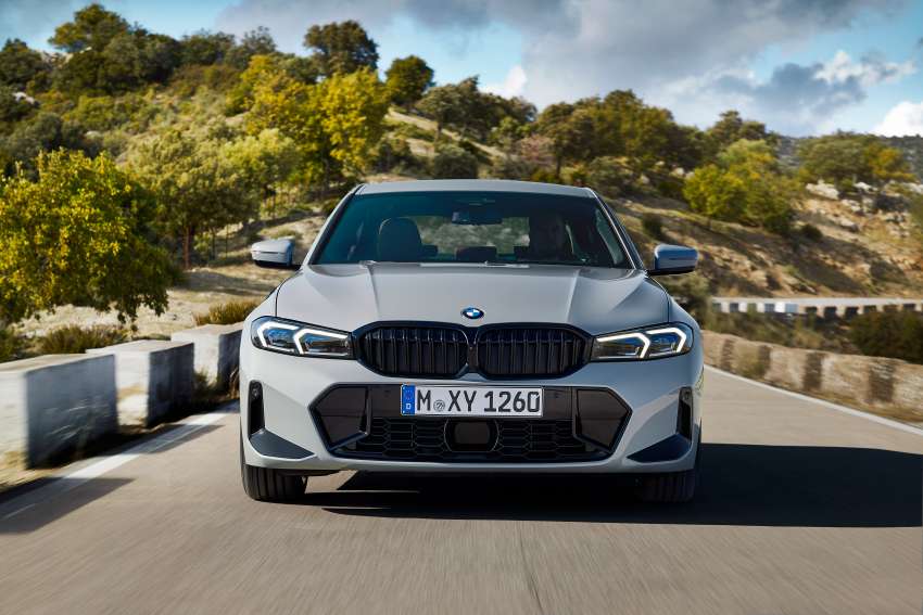 2022 BMW 3 Series facelift debuts – G20 LCI gets new headlamps, grille; widescreen display for interior 1455718