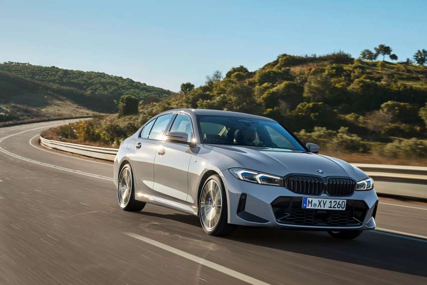2022 BMW 3 Series facelift debuts – G20 LCI gets new headlamps, grille; widescreen display for interior 1455720