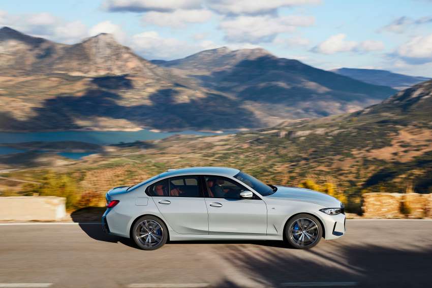 2022 BMW 3 Series facelift debuts – G20 LCI gets new headlamps, grille; widescreen display for interior Image #1455722