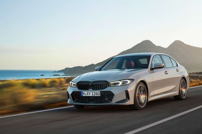 2022 BMW 3 Series facelift debuts – G20 LCI gets new headlamps, grille; widescreen display for interior 1455724