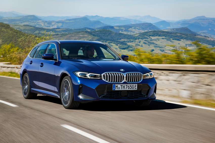 2022 BMW 3 Series facelift debuts – G20 LCI gets new headlamps, grille; widescreen display for interior 1455789