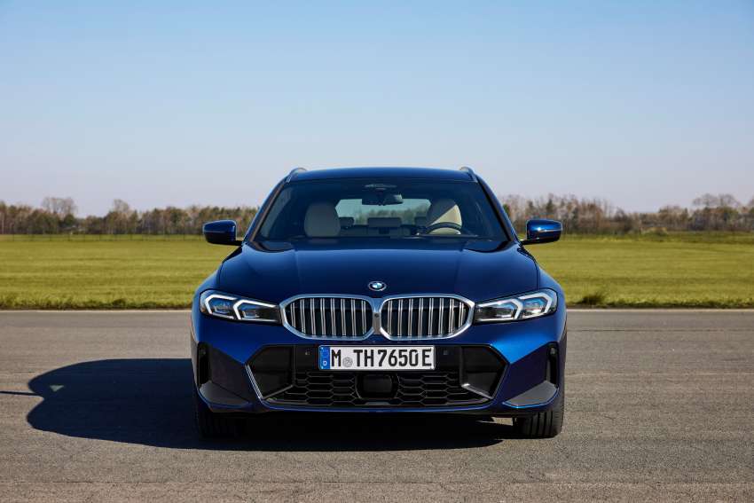 2022 BMW 3 Series facelift debuts – G20 LCI gets new headlamps, grille; widescreen display for interior 1455803