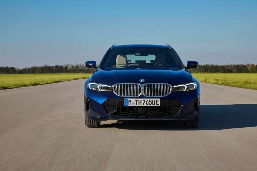 2022 BMW 3 Series facelift debuts – G20 LCI gets new headlamps, grille; widescreen display for interior 1455808