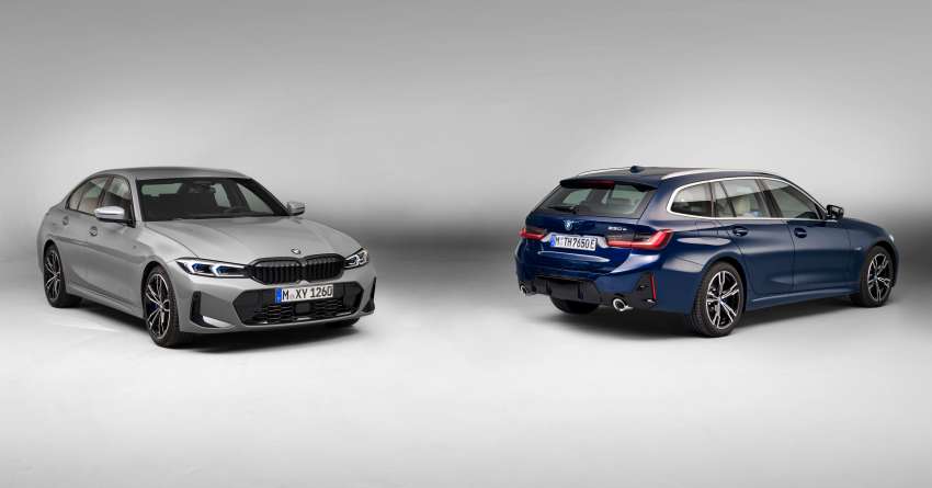 2022 BMW 3 Series facelift debuts – G20 LCI gets new headlamps, grille; widescreen display for interior 1455850