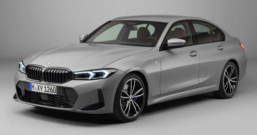 2022 BMW 3 Series facelift debuts – G20 LCI gets new headlamps, grille; widescreen display for interior 1455851