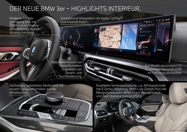 2023 BMW 3 Series facelift launched in Malaysia – CKD G20 LCI 320i from RM264k, 330e RM279k, 330i RM298k