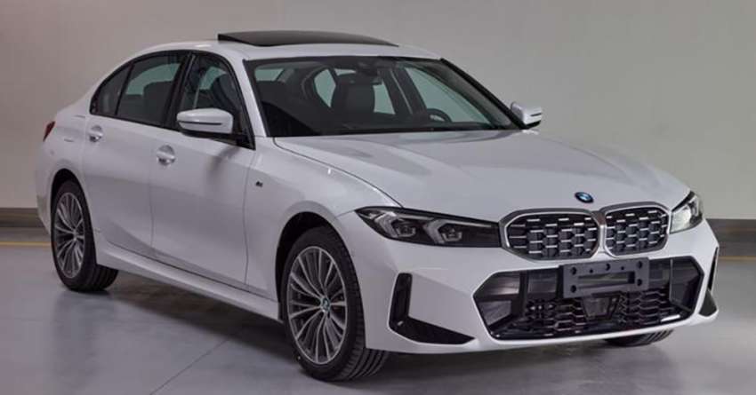 2022 BMW 3 Series facelift – first images of G20 LCI appear; slimmer headlamps, new grille and interior Image #1454482