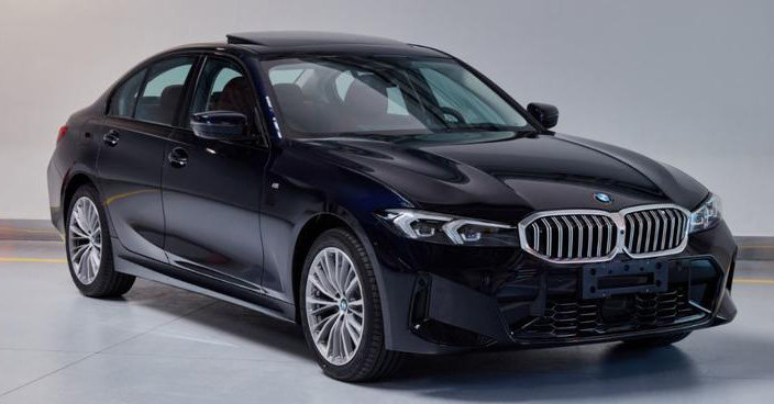 2022 BMW 3 Series facelift – first images of G20 LCI appear; slimmer headlamps, new grille and interior Image #1454484
