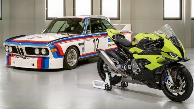 2022 BMW Motorrad M1000RR 50 Years M celebrates five decades of BMW motorsport and the ‘M’ badge