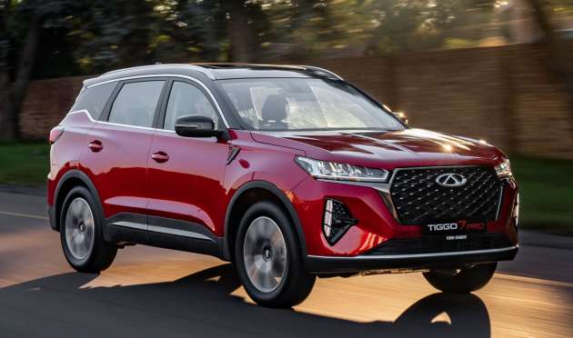 2022 Chery Tiggo 7 Pro launched in South Africa with 1m km warranty – CR-V rival coming to Malaysia soon