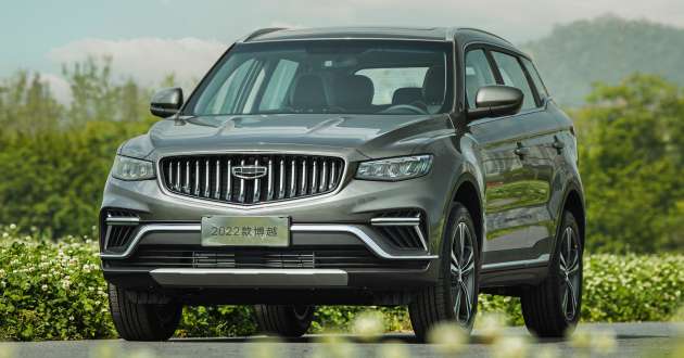 2022 Geely Boyue facelift – China’s upgraded Proton X70 gets new grille, touchscreen, priced from RM68k