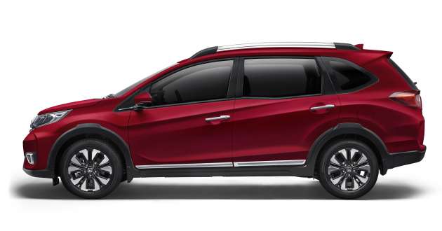 Honda BR-V gets Meteoroid Gray, Ignite Red metallic paint in Malaysia – Passion Red, Modern Steel dropped