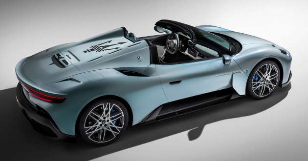 2022 Maserati MC20 Cielo debuts with electrochromic folding glass roof – only 65 kg heavier; 630 PS, 730 Nm