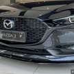 Mazda 3 2022 sedan dengan kit badan Mazdasports dipamerkan di Malaysia; bakal dijual tak lama lagi?