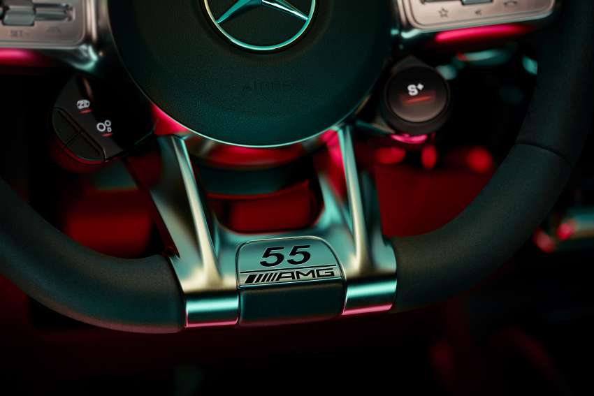 Mercedes-AMG A45, CLA45 Edition 55 didedah – versi khas untuk sambut ulang tahun, gaya dipertingkat 1454419