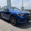 Mercedes-Benz GLC 2022 di M’sia -facelift X253 dapat warna baharu Spectral Blue, gantikan Cavansite Blue