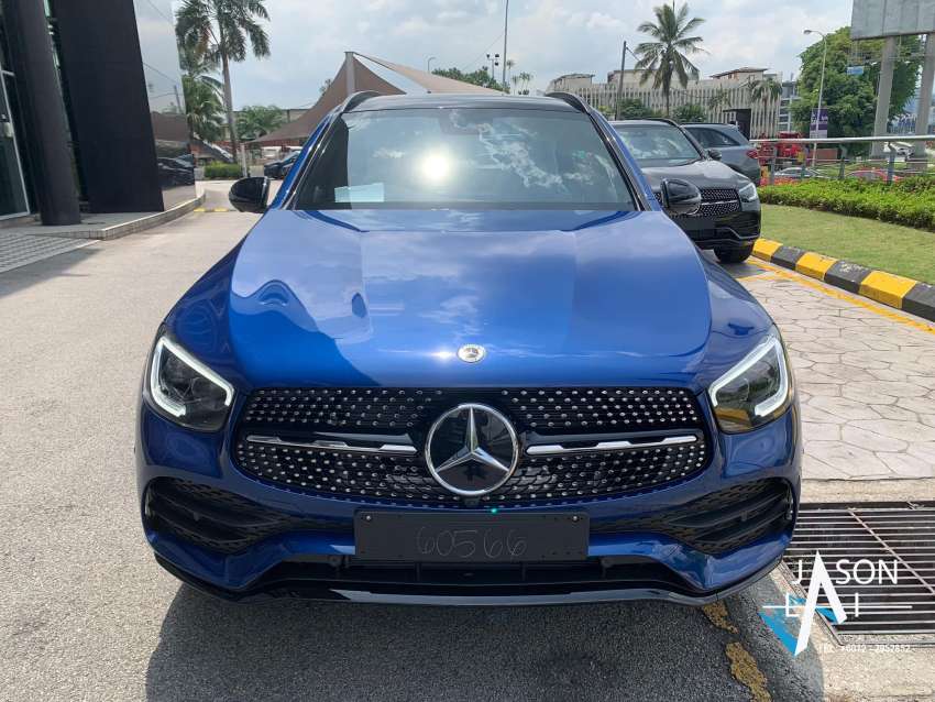 2022 Mercedes-Benz GLC in Malaysia – X253 facelift gains Spectral Blue paint, replacing Cavansite Blue 1457134