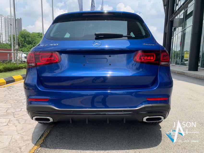 2022 Mercedes-Benz GLC in Malaysia – X253 facelift gains Spectral Blue paint, replacing Cavansite Blue 1457135