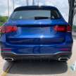 Mercedes-Benz GLC 2022 di M’sia -facelift X253 dapat warna baharu Spectral Blue, gantikan Cavansite Blue