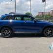 2022 Mercedes-Benz GLC in Malaysia – X253 facelift gains Spectral Blue paint, replacing Cavansite Blue
