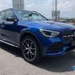 Mercedes-Benz GLC 2022 di M’sia -facelift X253 dapat warna baharu Spectral Blue, gantikan Cavansite Blue