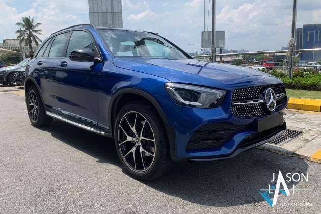 Mercedes-Benz GLC 2022 di M’sia -facelift X253 dapat warna baharu Spectral Blue, gantikan Cavansite Blue