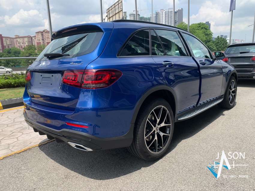 2022 Mercedes-Benz GLC in Malaysia – X253 facelift gains Spectral Blue paint, replacing Cavansite Blue 1457129